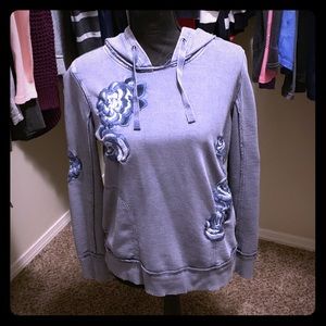 Lucky Brand Embroidered Hoodie